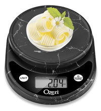 Ozeri Pronto Digital Multifunction Kitchen and Food Scale,Black Marble
