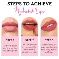 Million Colors Tinted Lip Balm Oil For Dark, Dry and Chapped Lips |Instant Lip Brightening| Provides Hydrating, Moisturizing and Plump Effect (Pack of 4 - Peach, Strawberry, Chocolate, Honey) - 8ml