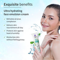 Ayouthveda CTM Combo For Dirt Free Clear Skin, Dark Spots, Refreshes Complexion Charcoal Face Wash(100ml) | Ocean Mist(100ml) | Ultra Hydrating Face Emulsion Cream With Aloe Vera & Coconut Water(60g)