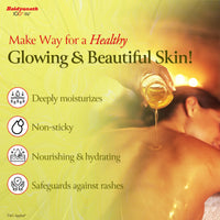 Baidyanath Asli Ayurved Oli Oil - Pure olive body oil with 2X more Real Italian Olives including Almonds and Sandalwood, more nourishment - 500 ml