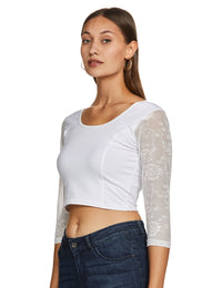 Fressia Fabrics Cotton Bustier Saree Blouse