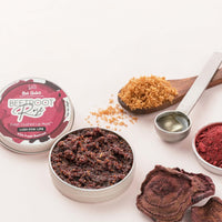 Nat Habit Lip Scrub, Beetroot Rose Lip Mura, Lip Mask For Lip Lightening, Dry & Dark Lips Lip Care, With Vitamin E, Chemical & Preservatives Free (Pack of 1, 20 gm)