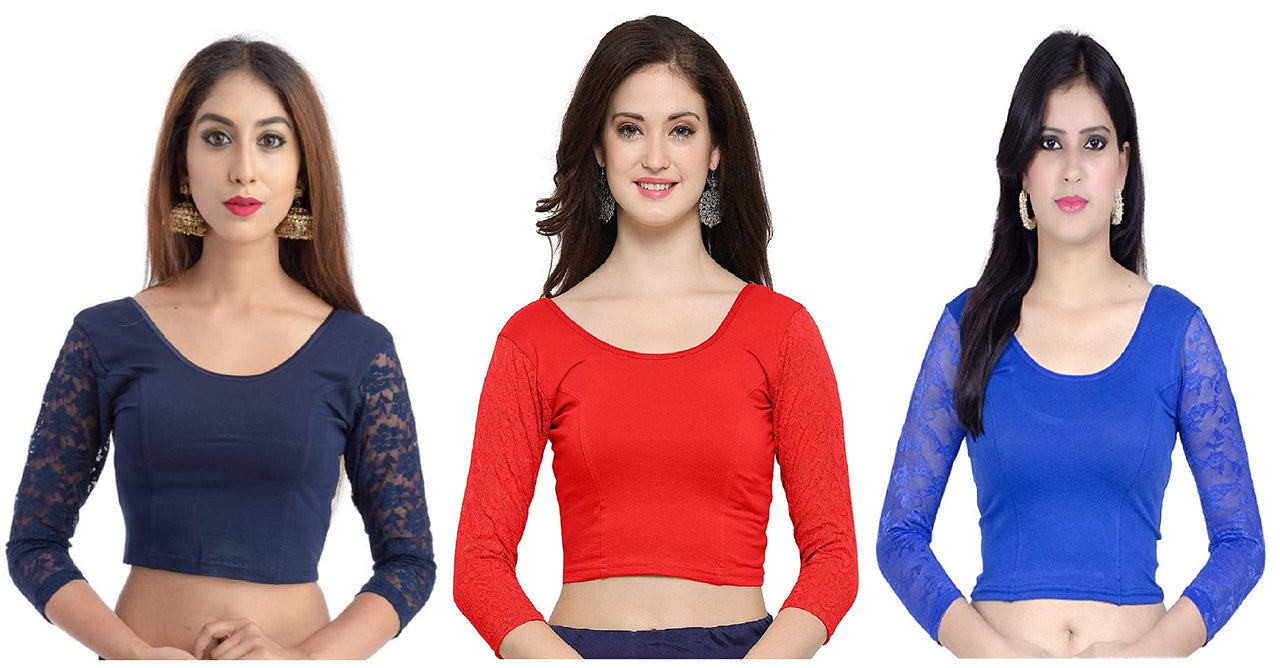 Fressia Fabrics Womens Cotton Readymade Blouse