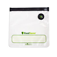 FoodSaver® Reusable Gallon Vacuum Zipper Bags, for Use with FoodSaver Handheld Vacuum Sealers, 8 Count 8 CT Zipper Bags