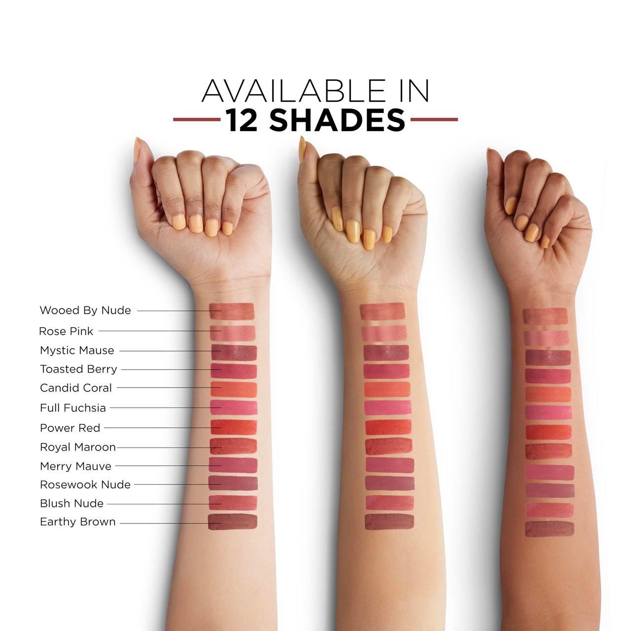 ZM Zayn & Myza Transfer-Proof Power Matte Finish, Liquid Lip Colour, 6 ml (Earthy Brown)