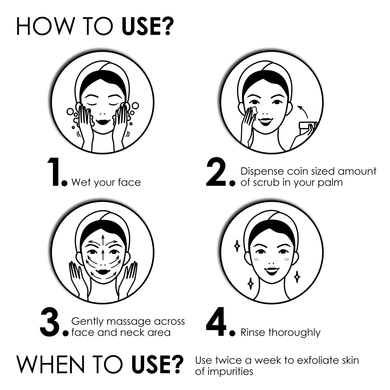 Good Vibes Activated Charcoal Deep Cleansing Face Mask, 50 g Blackhead Removal Deep Pore Cleansing Anti Acne Face Mask For All Skin Types, Controls Excess Sebum, No Parabens & Mineral Oils