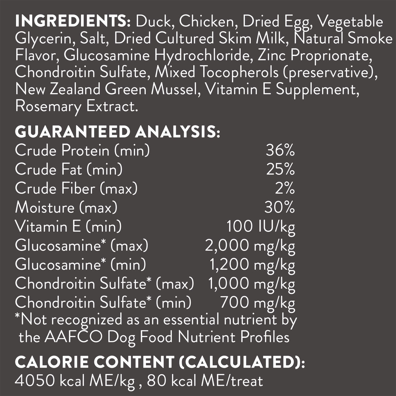 DOGSWELL 100% Grilled Meat Dog Treats, Made in The USA with Glucosamine, Chondroitin & New Zealand Green Mussel for Healthy Hips, 20 oz Duck 1.25 Pound (Pack of 1)