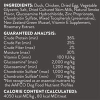 DOGSWELL 100% Grilled Meat Dog Treats, Made in The USA with Glucosamine, Chondroitin & New Zealand Green Mussel for Healthy Hips, 20 oz Duck 1.25 Pound (Pack of 1)