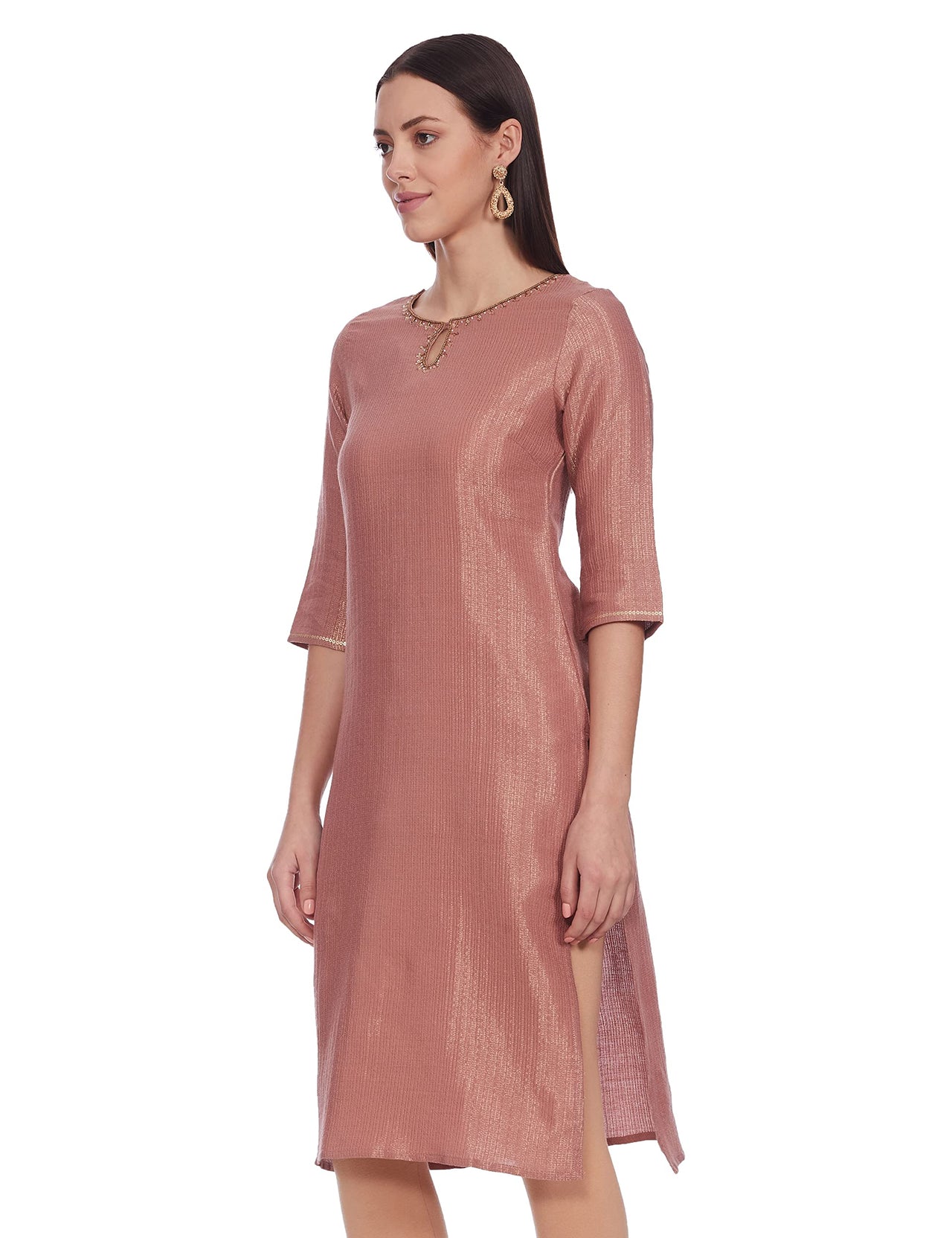 W for Woman Women's  Cotton Regular Kurta