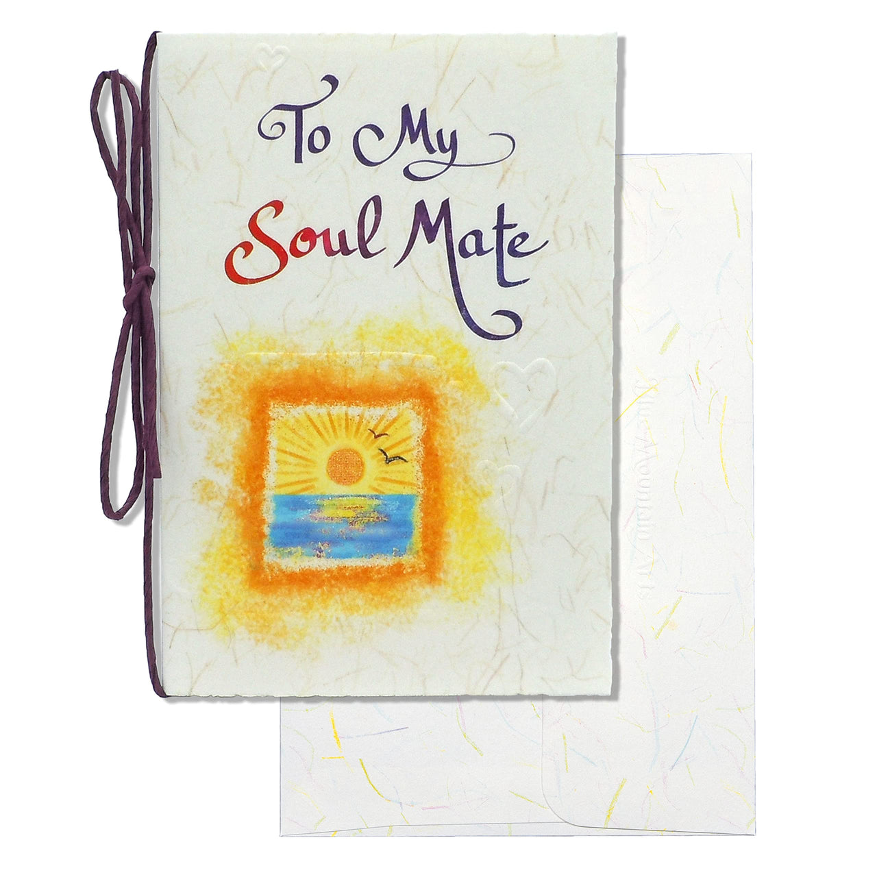 Blue Mountain Arts Love Card—For a Husband, Wife, Spouse, Partner, or Significant Other for Any Occasion (To My Soul Mate) yellow and blue