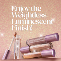 Hilary Rhoda Ultra Glow Liquid Highlighter | Illuminating & Glitter Liquid Highlighter | Dewy Finish | Cruelty-Free & Vegan | Luminescent Finish | Weightless Formula -3.8g (Ultra Copper - Shade 04)