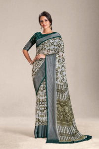 Amazon Brand - Tavasya Women Women Saree