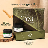 Xyst Anti Aging Gift Set 100gm | Hyaluronic Acid day moisturiser & Retinol Night cream kit | Hydrate & Renew Skincare Combo | For women & men | Pack of 2