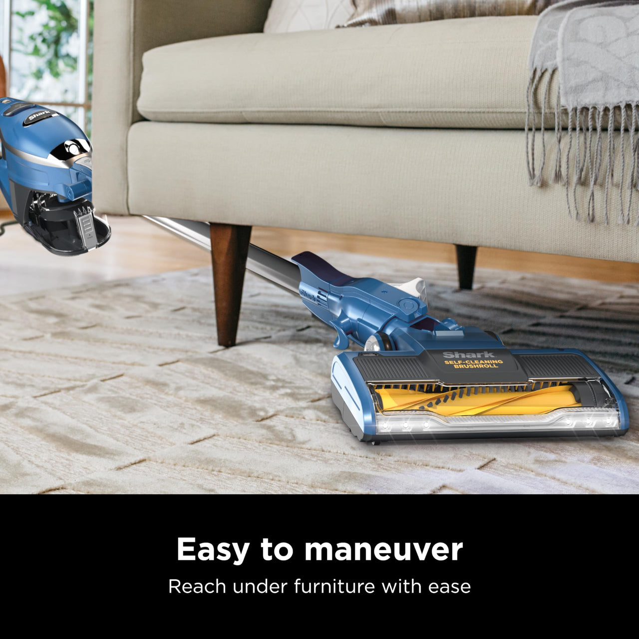 Shark HV322 Rocket Deluxe Pro Corded Stick Vacuum with LED Headlights, XL Dust Cup, Lightweight, Perfect for Pet Hair Pickup, Converts to a Hand Vacuum, with Pet Attachments, Bordeaux/Silver Pet Multi-Tool