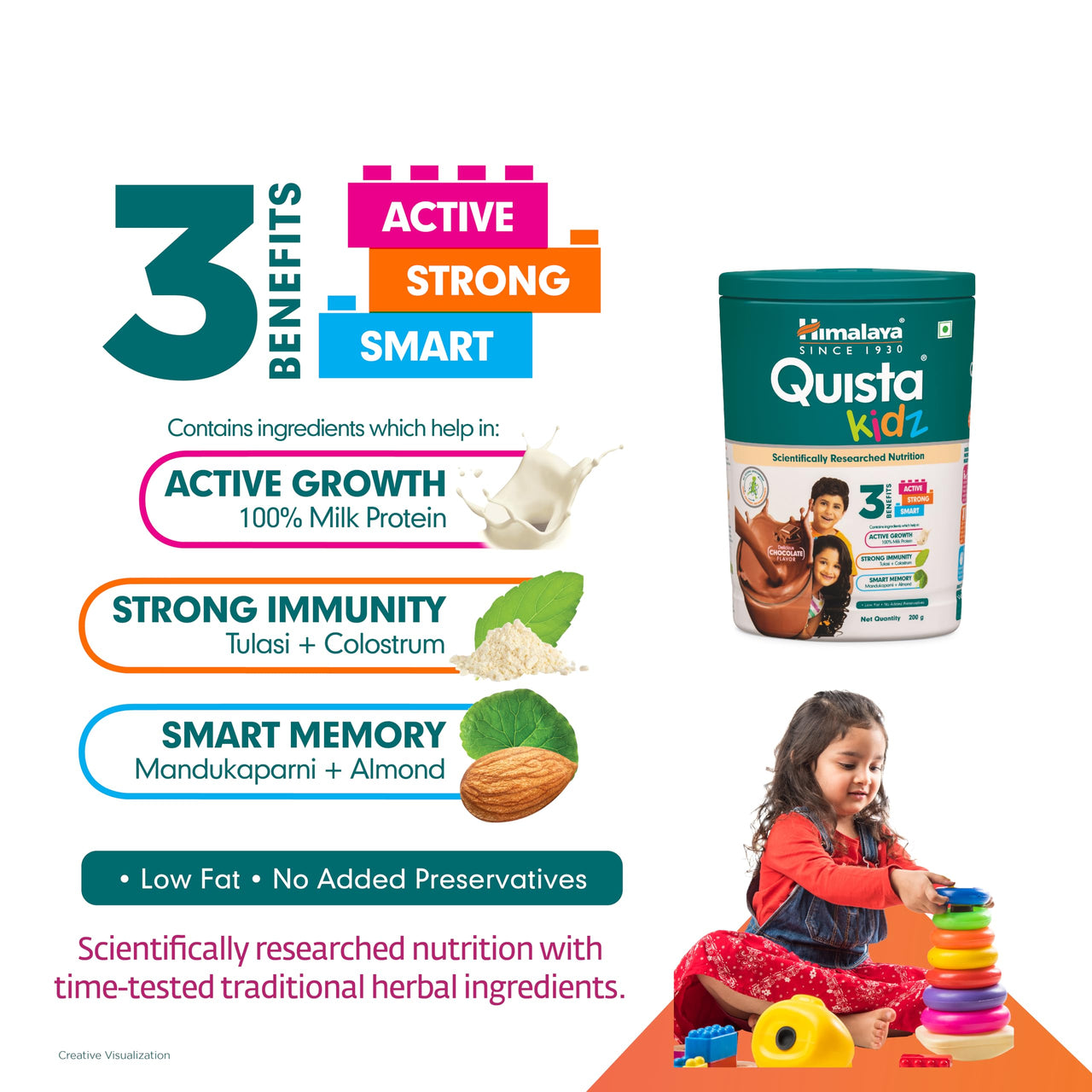 Himalaya Quista Kidz 200g (Chocolate Flavor)
