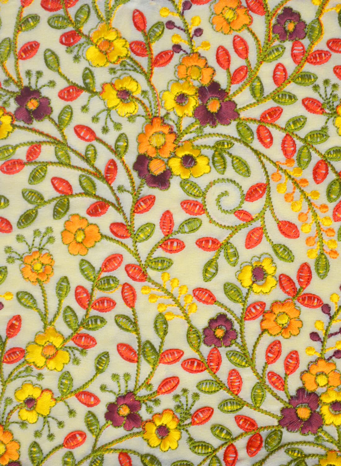 A.T.U.N Girls Lehenga Choli Multi-Turquoise