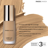 Faces Canada Ultime Pro HD Runway ready foundation Sand 04