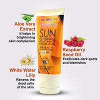 NutriGlow Gold Kesar Face Wash (65ml) With Sunscreen SPF 30 PA+++ (65ml) & Aloe Vera Gel (100g), Pack of 3