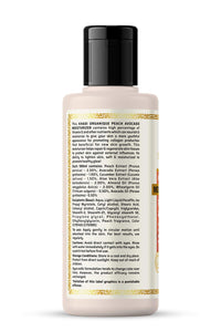 Khadi Organique Peach Avacado Mosturizer parabeen free