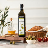 HESTHETIC Premium Pure Extra Virgin Olive Oil – 500ml, 100% Cold-Pressed, Ideal for Cooking, Baking & Salads, Natural Beauty Oil for Skin & Hair, Rich in Antioxidants & Nutrients