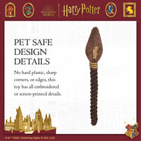 Harry Potter Nimbus 2000 Rope Pet Toy | Rope Tug Toy for Dogs Nimbus 2000 | Nimbus 2000 Dog Toy for Tugging with Crinkle and Squeaker | Rope Dog Toy for Pets Nimbus Rope 24 inch