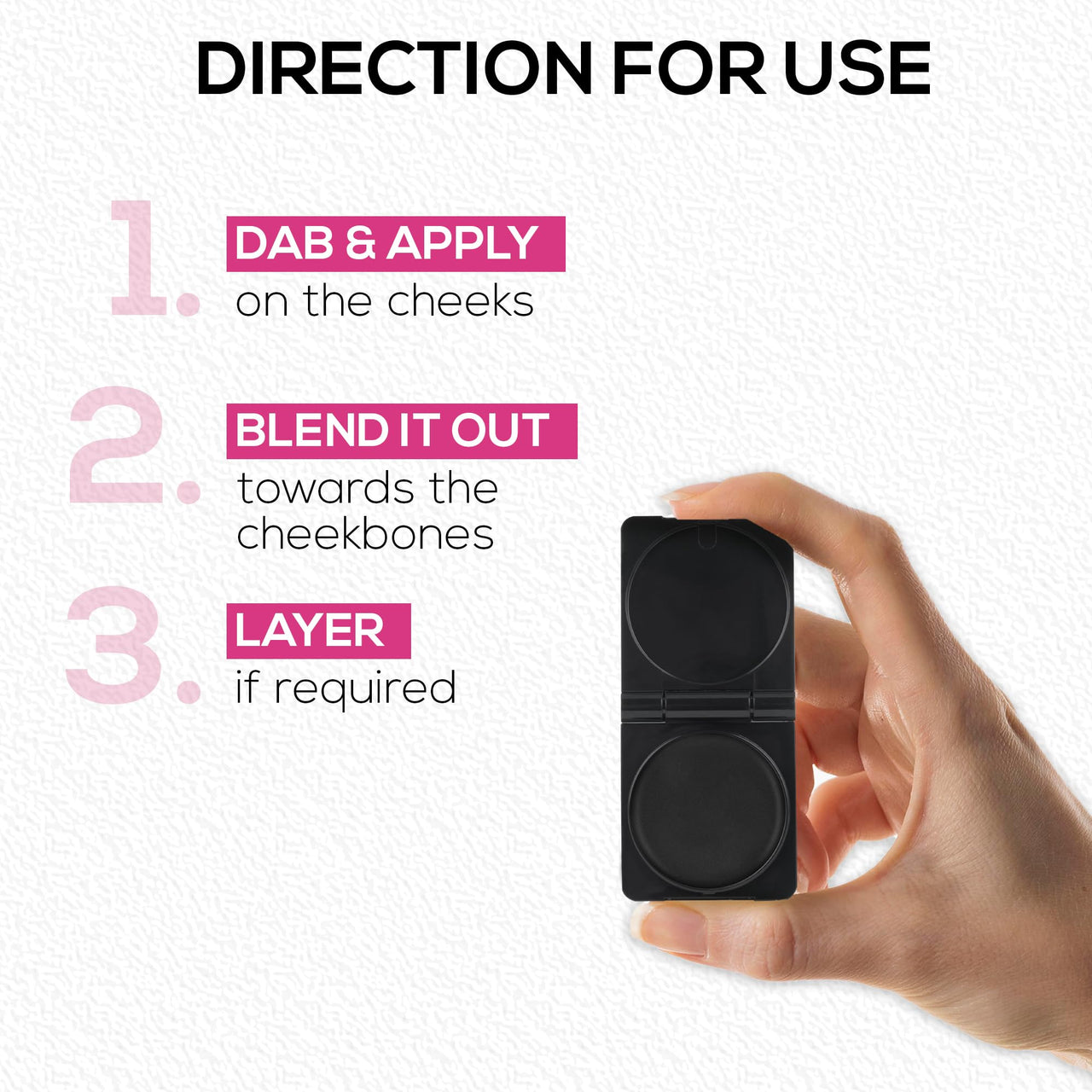 RENEE Madness PH Blush | Instant Unique Pink Payoff | Highly Blendable | Light Weight | Long Lasting | Moisturizing Formula | Enriched With Olive | Macadamia & Shea | Paraben Free & Cruelty Free | 3 Gm