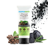 Mamaearth Charcoal Face Wash with Activated Charcoal & Coffee for Oil Control (100ml),Mamaearth Multani Mitti Face Wash with Multani Mitti & Bulgarian Rose For Oil Control & Acne | Suit
