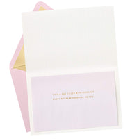 Hallmark Signature Mother's  Day Card (Cut Paper Flowers Have a Wonderful Day) Cut Paper Flowers