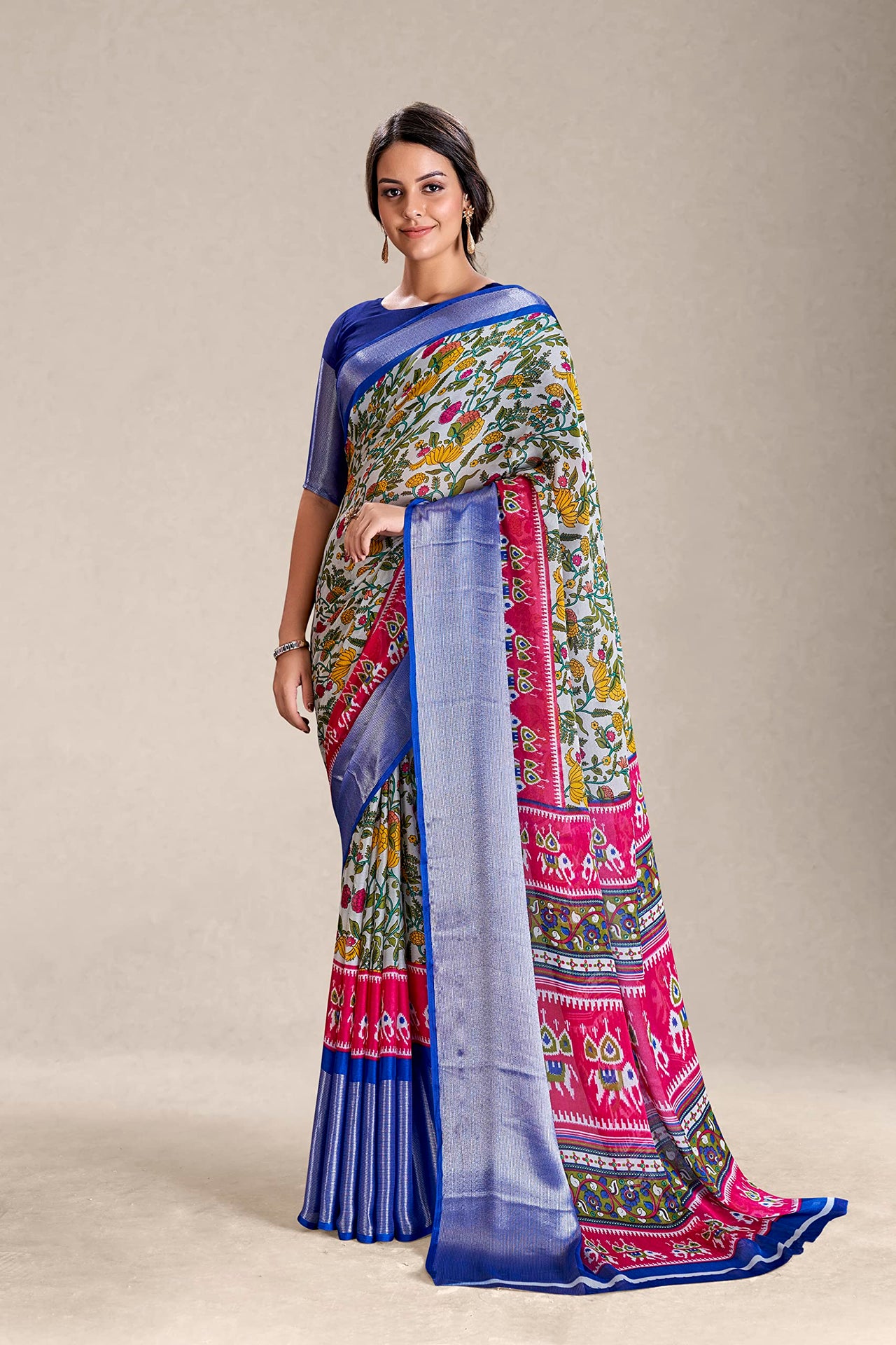 Amazon Brand - Myx Women Women Saree