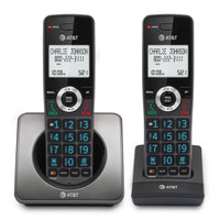 AT&T GL2101-2 DECT 6.0 2-Handset Cordless Home Phone with Call Block, Caller ID, Full-Duplex Handset Speakerphone, 2