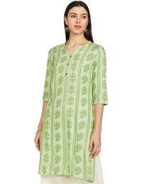 Karigari by Unlimited Women's  Rayon Classic Kurta