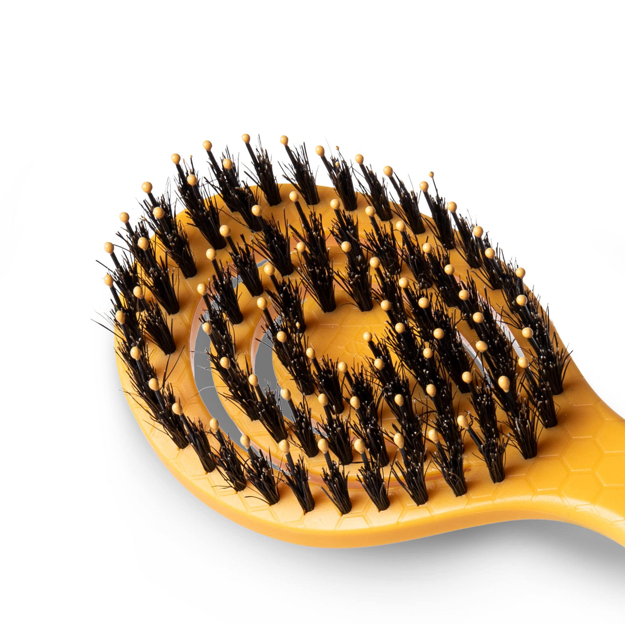 Burts Bees for Pets Porcupine Bristle Brush for Puppies and Small Dogs with Handle Made from Recycled Plastics Collected from Coastal Communities | Flex-head Grooming Brush for Dogs