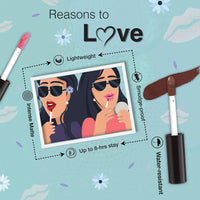 Dazller Lip Colour Lipstick Combo Pack of 6|Vibrant Matte Liquid Lipstick for Women|Long Stay|Smudge-Proof|Non-Transfer|Spicy Nudes|21.6g