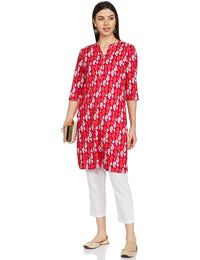 Karigari by Unlimited Women's  Rayon Classic Kurta