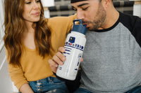 Simple Modern Star Wars Mandalorian Water Bottle with Straw Lid Vacuum Insulated Stainless Steel Metal Thermos | Gifts for Women Men Reusable Leak Proof Flask | Summit Collection | 32oz Moonlit 32oz Water Bottle Star Wars: Moonlit Mandalorian