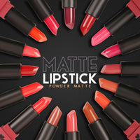 Shryoan Powder Matte Lipstick with Moisturizing and Hydrating Formula | For Every Day Use (3.2g) (Shade-13, Shade-13)