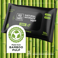 Pee Safe Intimate Wash (100ml) & Intimate Wipes (Pack of 10) | pH Balanced Pack For Ever Lasting Freshness | 100% Paraben And Sulfate Free