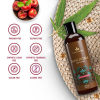 Avimee Herbal Shakuntala Daily Use Hair Cleanser | For Silky Hair | With Aloe, Apple Cider, Rice & Keratin Protein | Sulphate & Paraben Free Shampoo For Men & Women | 200 ml
