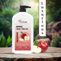 TryOnes Apple Cider Vinegar Shampoo with Natural Ingredients Frizz, Scalp Nourishment Shampoo for Hair Fall | No Sulphate No Paraben | For Men & Women – 1000ml