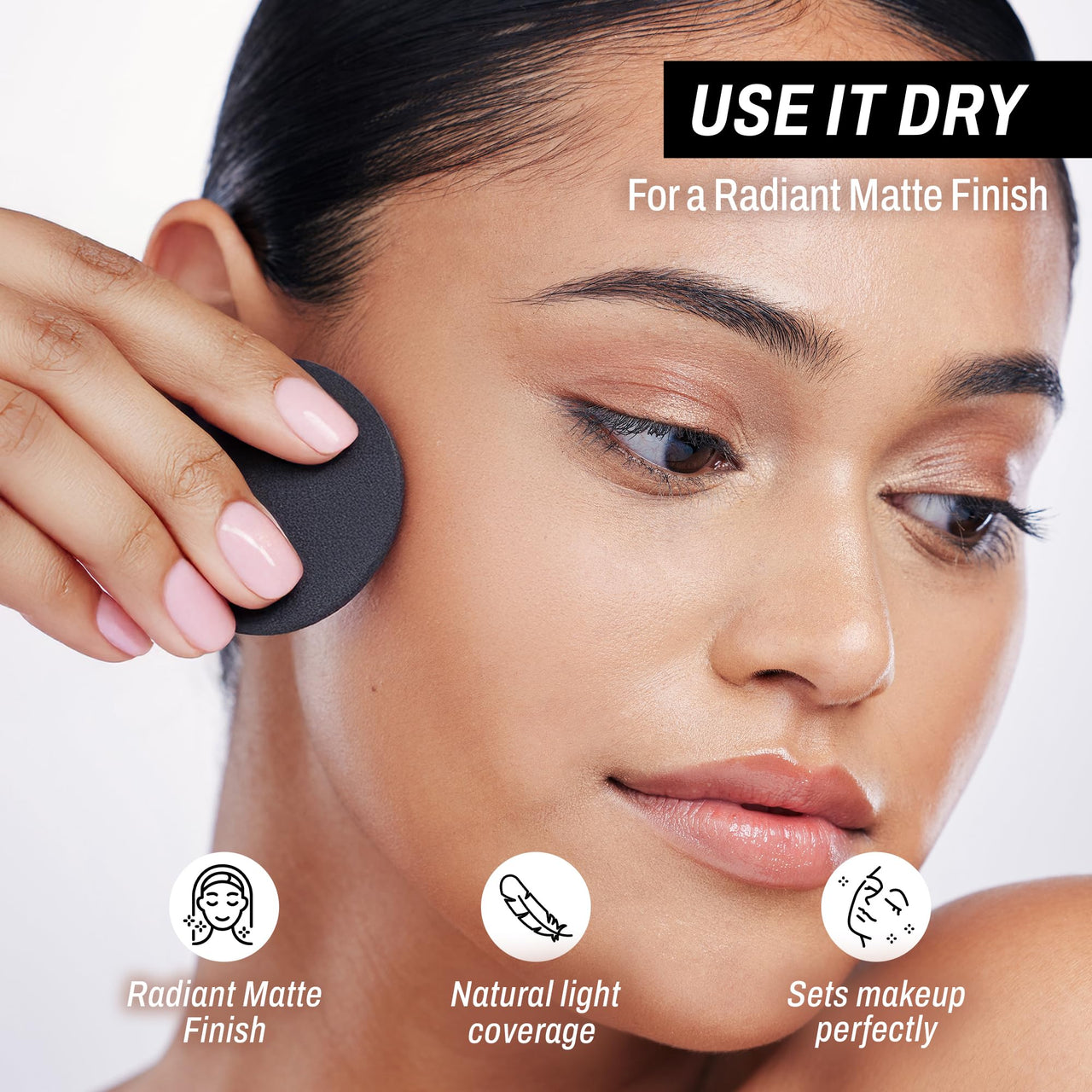 Born16 Tamaraa Wet & Dry Compact Powder – Snow Princess | Dual Wet-Creamy & Dry-Matte Finish | High Coverage, Waterproof, Smudge-Proof, Vegan | 24-Hour Stay, 6g