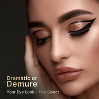 SWISS BEAUTY Select Here To Stay Semi-Matte Liquid Waterproof Eyeliner | With Precise & Pointed Tip | Smudge-Proof, Transfer- Proof | Shade- Infinite Purple| 3ml |