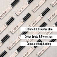 Seven Seas Cover Up Liquid Light weight Concealer with Full Coverage | Easily Blendable Concealer for face makeup with Matte finish (03_E)