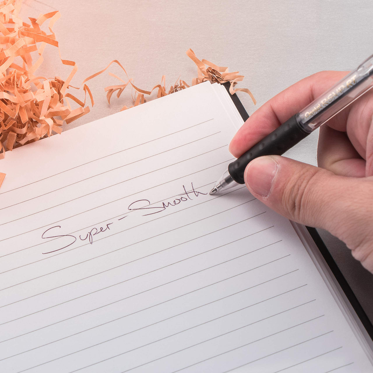 Pentel R.S.V.P. RT Retractable Ballpoint Pen, 1.0mm Tip, Red Ink, Box of 12 (BK93-B) 12 Pack