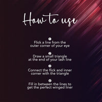 Seven Seas Sharp Eyeliner Long Lasting, Waterproof Eyeliner for women, (Black, 7ml)