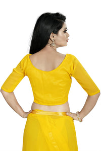 Anjaneya Sarees Women's  Georgette Saree With Blouse Piece