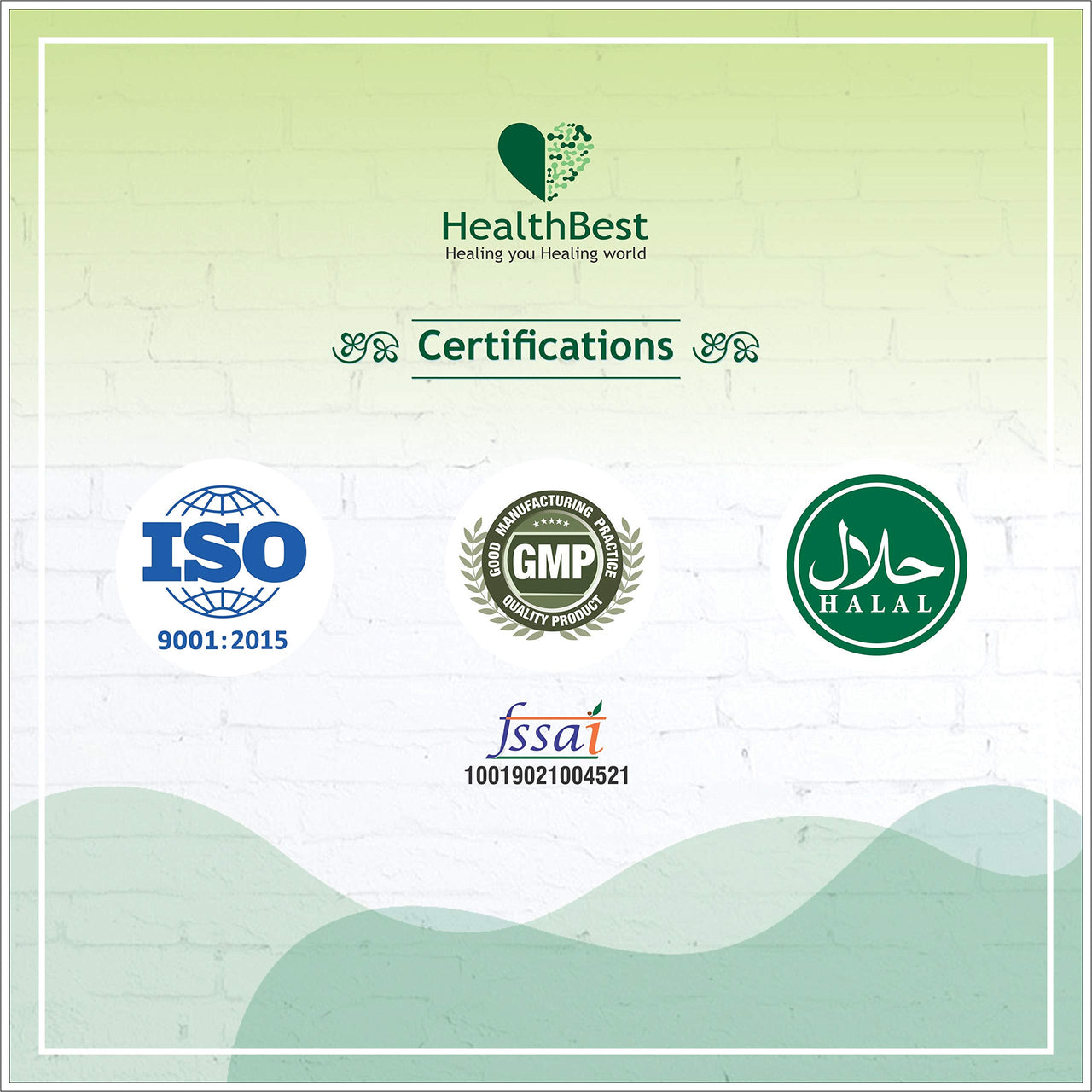 HealthBest Kojic Acid Glutathione Limited Ingredient Whitening Soap For Men & Women - Vitamin C, Kojic Acid, Glutathione, Anti-Aging, Skin Brightening, Dark Spot Remover, Detan Soap - Pack of 3