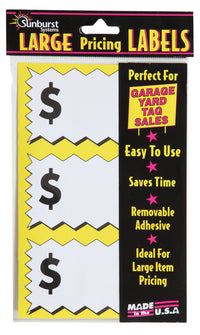 7071 Large Item Pricing Stickers, 75 Count, with Space to Write Pricing, 4