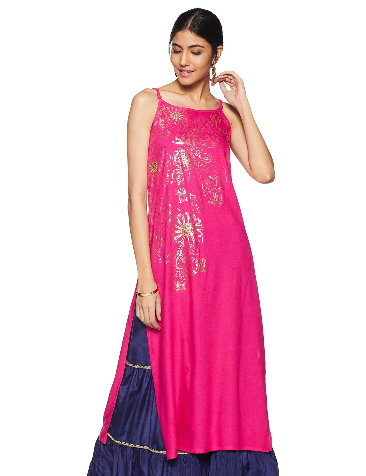 Indigo Women's  Straight Kurti