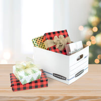 Bankers Box 12 Pack Standard Duty File Storage Boxes, Standard Assembly, Removable Lid, Letter/Legal (0071301)