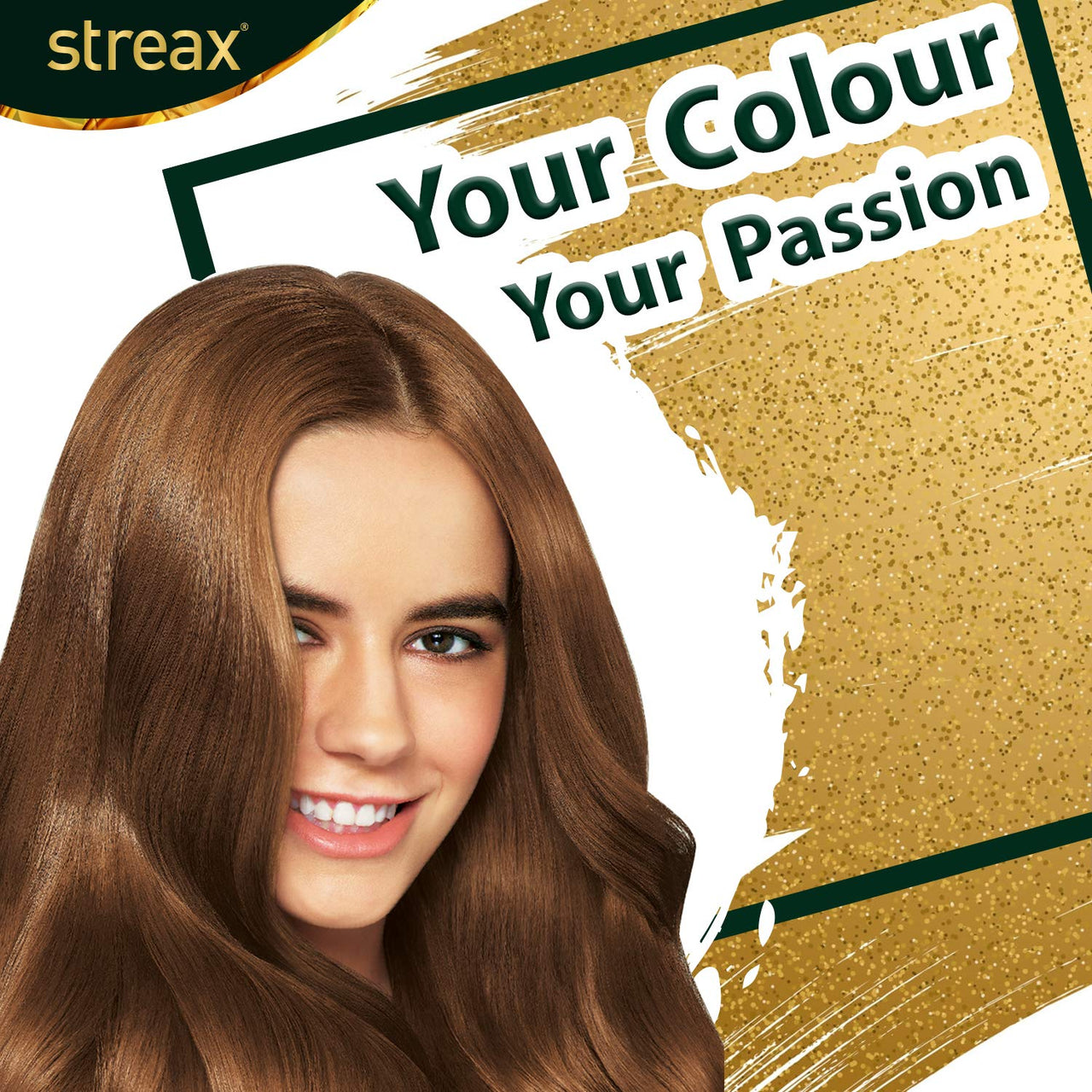 Streax Cream Hair Color for Unisex, 120ml - 7.3 Golden Blonde (Pack of 4)